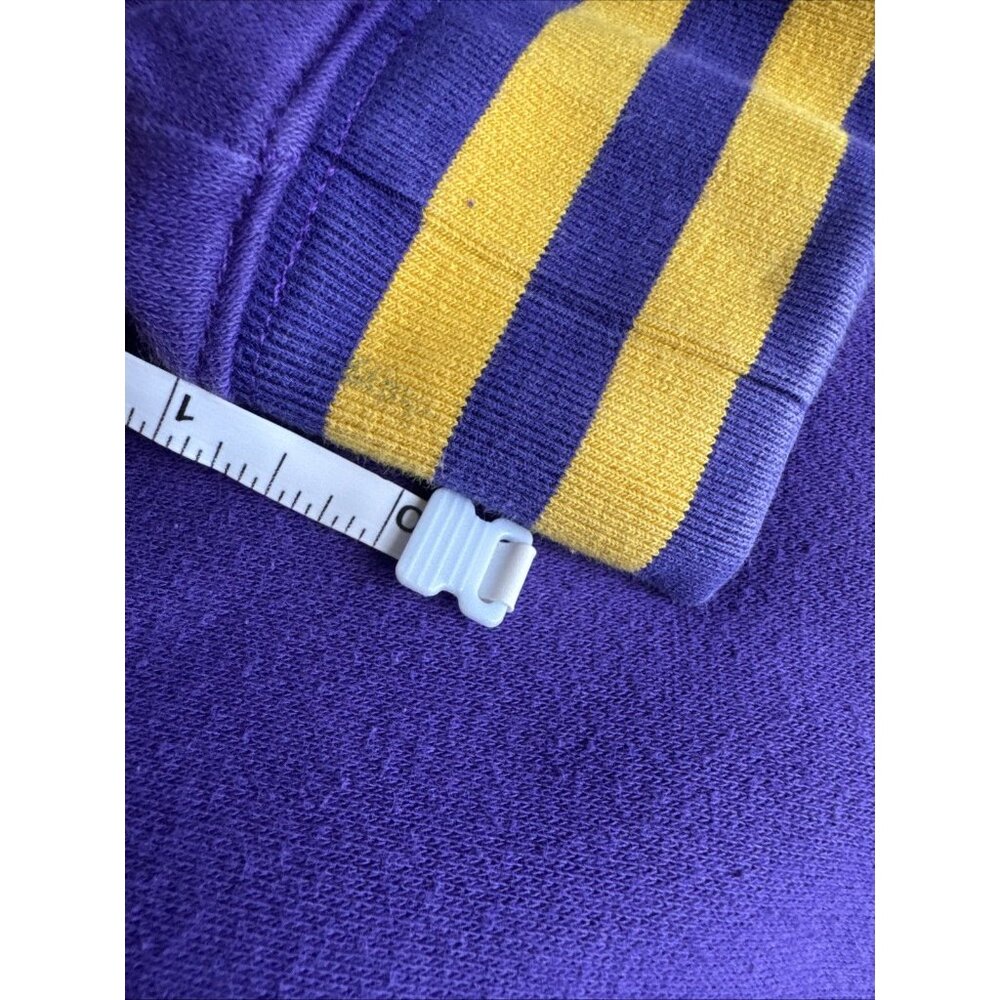 LSU Tigers Nike Hoodie Sweatshirt Purple Yellow Size Large - Picture 6 of 6